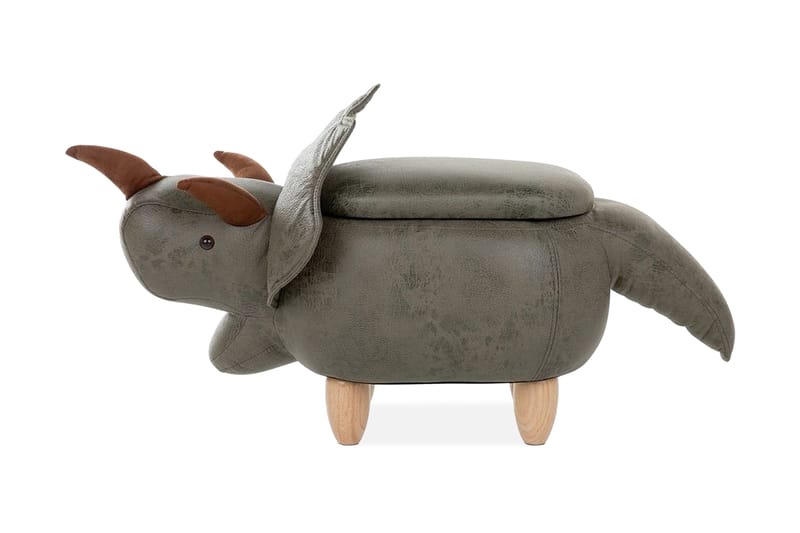 Daesia Sittpuff med Förvaring - Grön - Möbler - Vardagsrum - Stolar & sittmöbler - Sittpuff