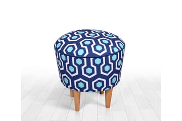 Debesis Sittpuff 42 cm - Blå - Möbler - Vardagsrum - Stolar & sittmöbler - Sittpuff