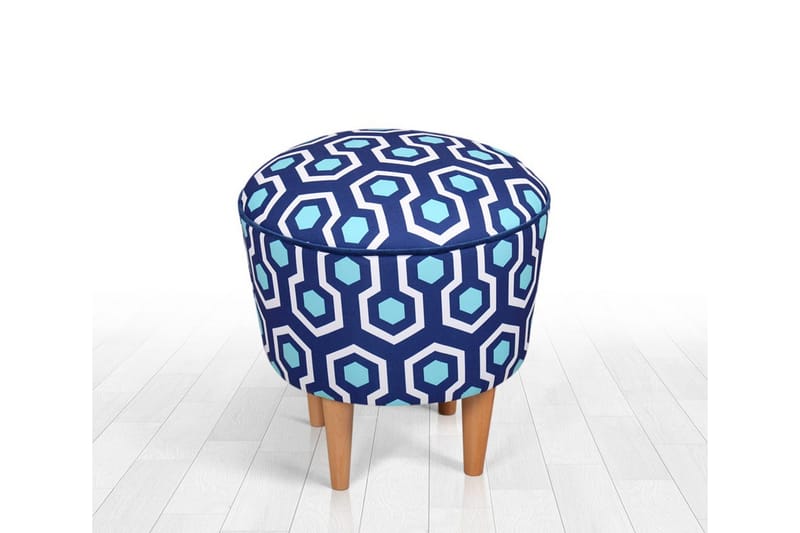 Debesis Sittpuff 42 cm - Blå - Möbler - Vardagsrum - Stolar & sittmöbler - Sittpuff