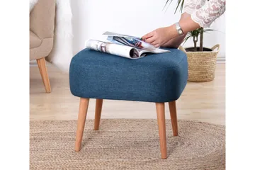 Demopolis Sittpuff 50 cm - Blå - Möbler - Vardagsrum - Stolar & sittmöbler - Sittpuff