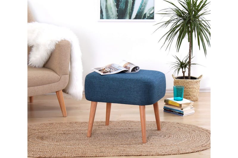 Demopolis Sittpuff 50 cm, Blå