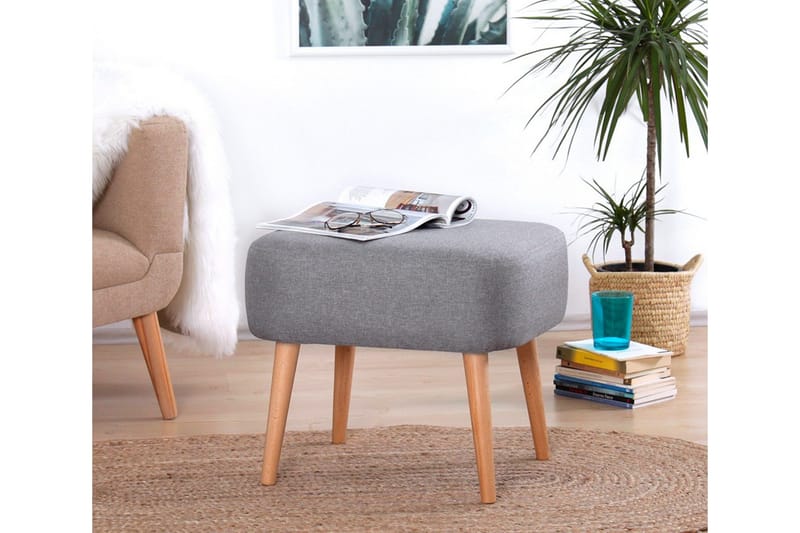 Demopolis Sittpuff 50 cm, Grå