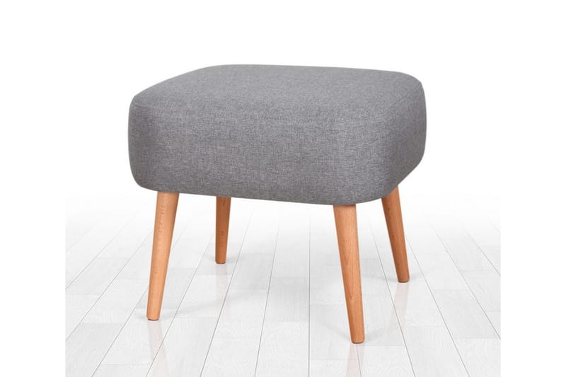 Demopolis Sittpuff 50 cm - Grå - Möbler - Vardagsrum - Stolar & sittmöbler - Sittpuff