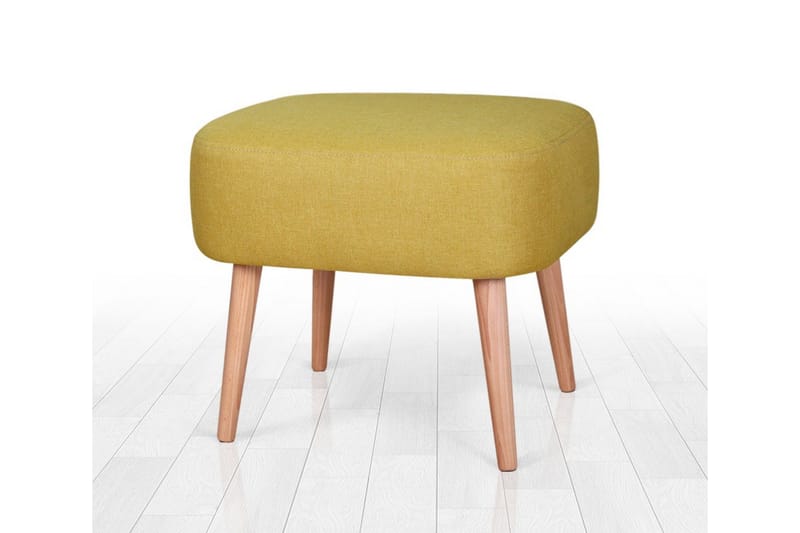 Demopolis Sittpuff 50 cm - Gul - Möbler - Vardagsrum - Stolar & sittmöbler - Sittpuff