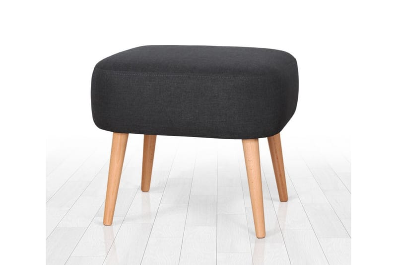 Demopolis Sittpuff 50 cm - Mörkgrå - Möbler - Vardagsrum - Stolar & sittmöbler - Sittpuff