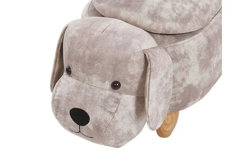 Doggy Sittpuff med Förvaring - Beige - Möbler - Vardagsrum - Stolar & sittmöbler - Sittpuff