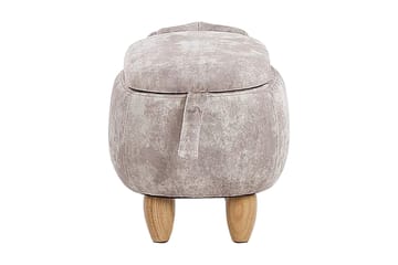 Doggy Sittpuff med Förvaring - Beige - Möbler - Vardagsrum - Stolar & sittmöbler - Sittpuff