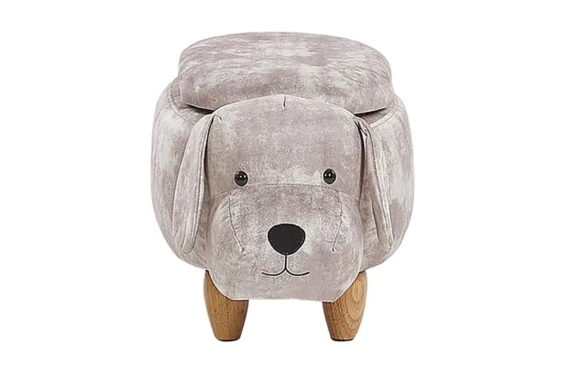 Doggy Sittpuff med Förvaring - Beige - Möbler - Vardagsrum - Stolar & sittmöbler - Sittpuff