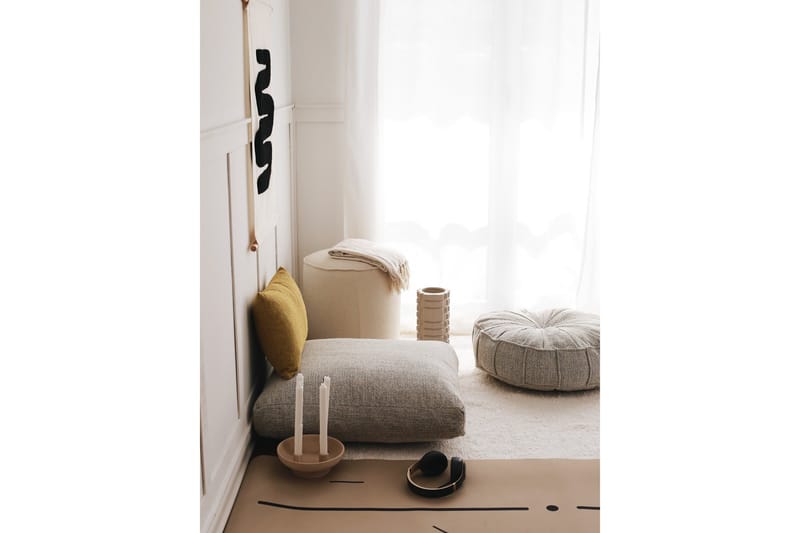 Dokuma Sittpuff 70 cm - Ljusgrå - Möbler - Vardagsrum - Stolar & sittmöbler - Sittpuff