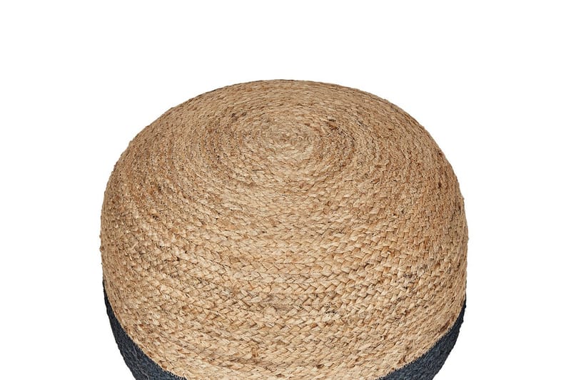 Sittpuff Duki Natur/Beige/Blå - Natur/Beige/Blå - Möbler - Vardagsrum - Stolar & sittmöbler - Sittpuff