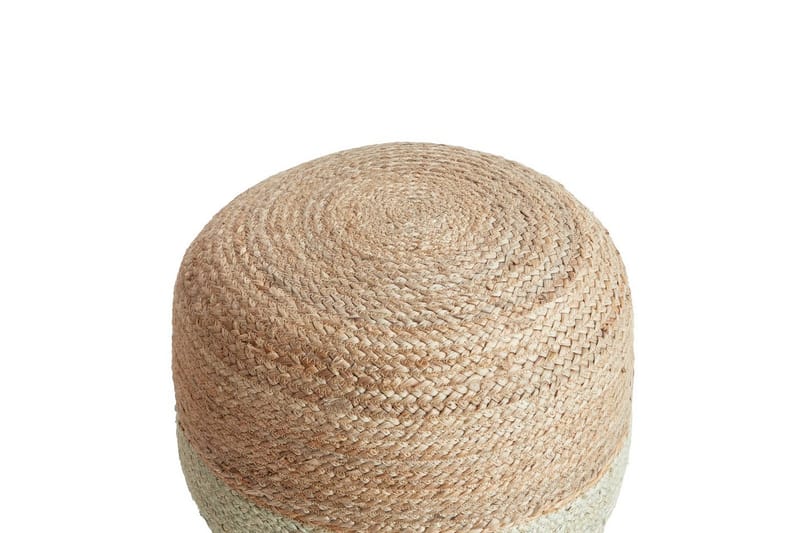 Sittpuff Duki Natur/Beige/Grön - Natur/Beige/Grön - Möbler - Vardagsrum - Stolar & sittmöbler - Sittpuff