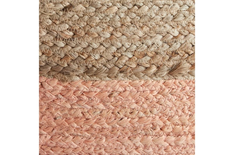 Sittpuff Duki Natur/Beige/Rosa - Natur/Beige/Rosa - Möbler - Vardagsrum - Stolar & sittmöbler - Sittpuff