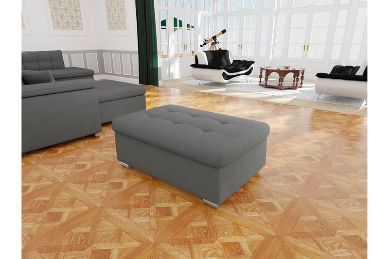 Dynir Sittpuff - Grå - Möbler - Vardagsrum - Stolar & sittmöbler - Sittpuff