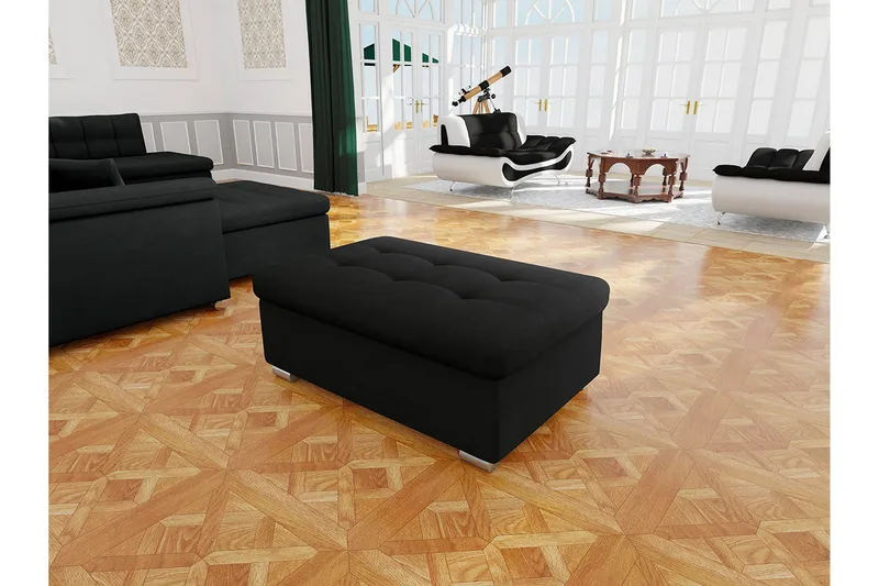 Dynir Sittpuff - Svart - Möbler - Vardagsrum - Stolar & sittmöbler - Sittpuff