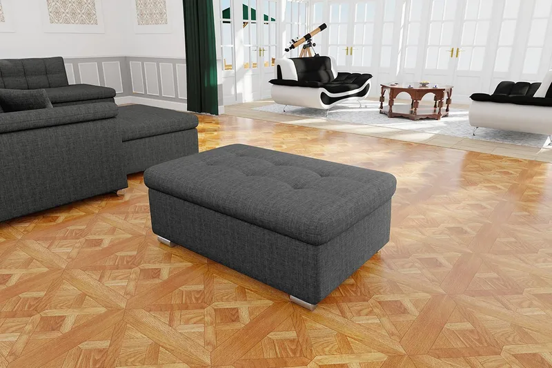 Dynir Puff - Grå - Möbler - Vardagsrum - Stolar & sittmöbler - Sittpuff