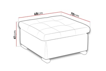 Dynir Puff - Grön - Möbler - Vardagsrum - Stolar & sittmöbler - Sittpuff
