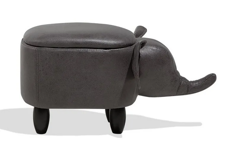 Elephant Sittpuff 70 cm - Grå - Möbler - Vardagsrum - Stolar & sittmöbler - Sittpuff