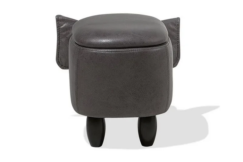 Elephant Sittpuff 70 cm - Grå - Möbler - Vardagsrum - Stolar & sittmöbler - Sittpuff