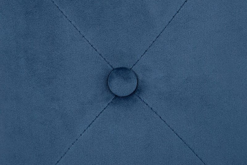 Emmerlyn Sittpuff Sammet - Blå - Möbler - Vardagsrum - Stolar & sittmöbler - Sittpuff