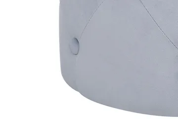Emmerlyn Sittpuff Sammet - Grå - Möbler - Vardagsrum - Stolar & sittmöbler - Sittpuff
