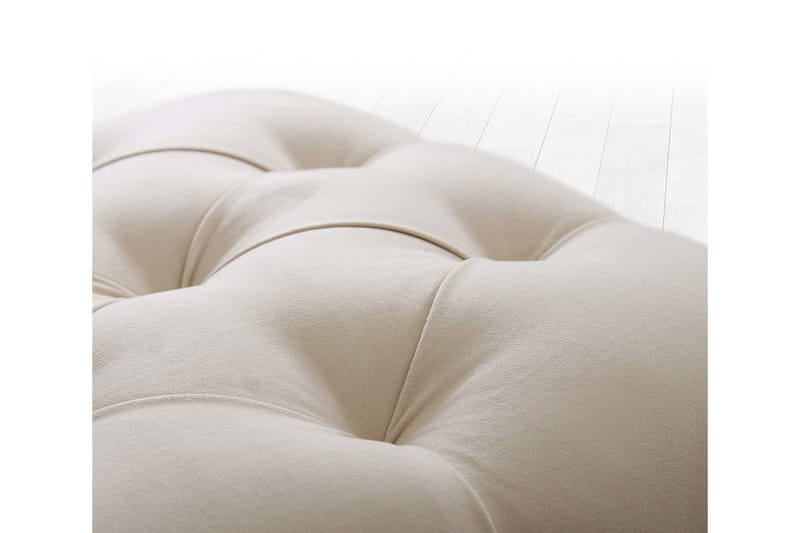 Frankfort Sittpuff 51 cm - Beige - Möbler - Vardagsrum - Stolar & sittmöbler - Sittpuff