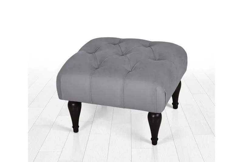 Frankfort Sittpuff 51 cm - Grå - Möbler - Vardagsrum - Stolar & sittmöbler - Sittpuff