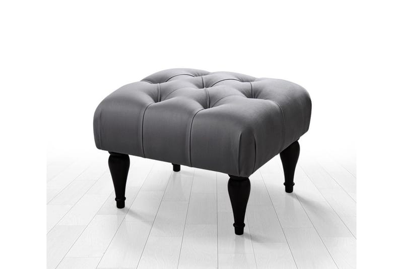 Frankfort Sittpuff 51 cm - Grå - Möbler - Vardagsrum - Stolar & sittmöbler - Sittpuff