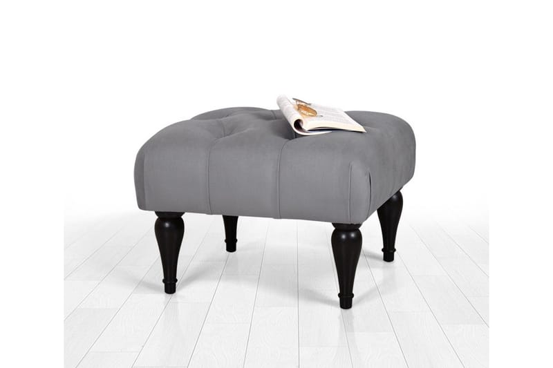 Frankfort Sittpuff 51 cm - Grå - Möbler - Vardagsrum - Stolar & sittmöbler - Sittpuff