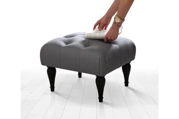 Frankfort Sittpuff 51 cm - Grå - Möbler - Vardagsrum - Stolar & sittmöbler - Sittpuff