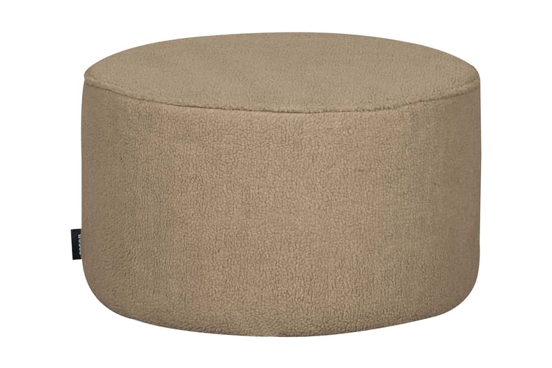 FRAUKE Sittpuff Låg Sand - Möbler - Vardagsrum - Stolar & sittmöbler - Sittpuff