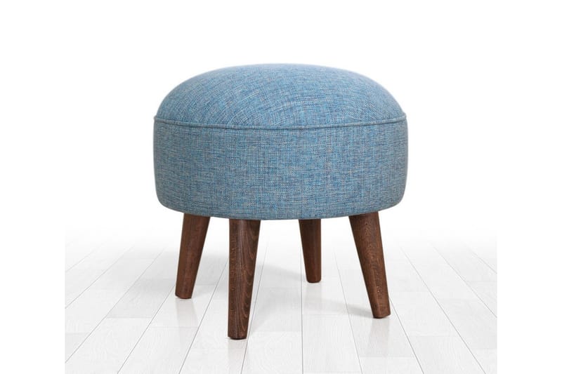 Fredericton Sittpuff 45 cm - Blå - Möbler - Vardagsrum - Stolar & sittmöbler - Sittpuff