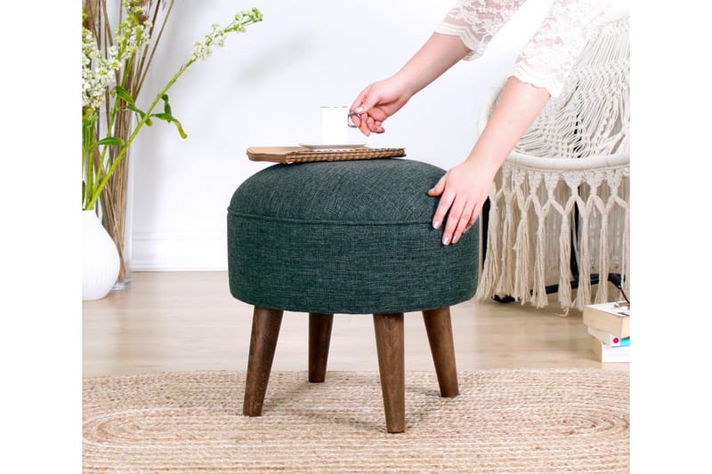 Fredericton Sittpuff 45 cm, Grön