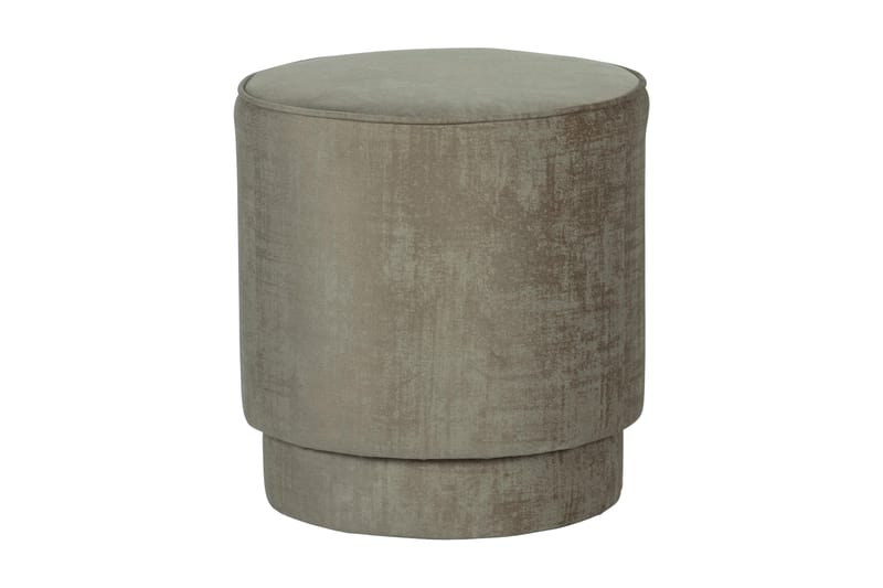 GALAXA Sittpuff Sammet Beige - Beige - Sittpuff