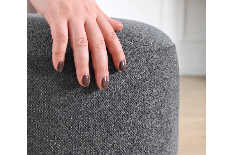 Galena Sittpuff 42 cm - Grå - Möbler - Vardagsrum - Stolar & sittmöbler - Sittpuff