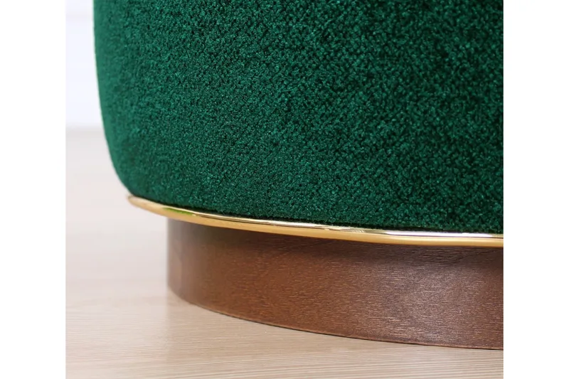 Galena Sittpuff 42 cm - Mörkgrön - Möbler - Vardagsrum - Stolar & sittmöbler - Sittpuff