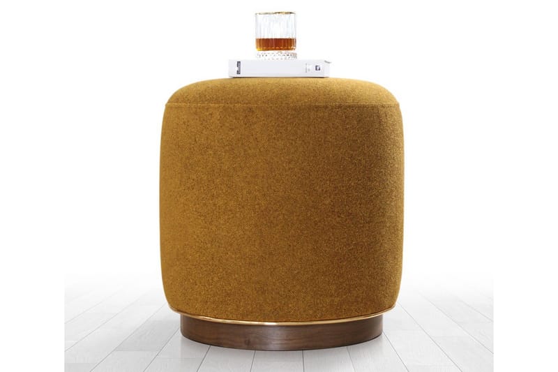Galena Sittpuff 42 cm - Olivgrön - Möbler - Vardagsrum - Stolar & sittmöbler - Sittpuff