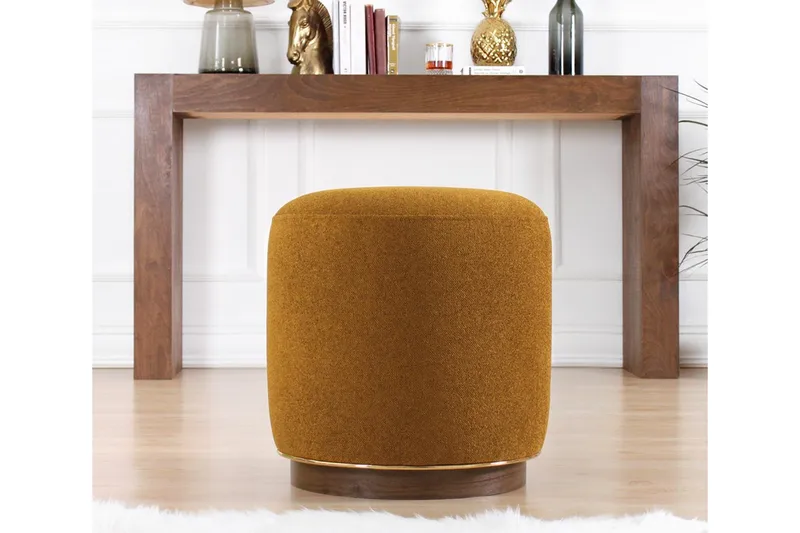 Galena Sittpuff 42 cm - Olivgrön - Möbler - Vardagsrum - Stolar & sittmöbler - Sittpuff