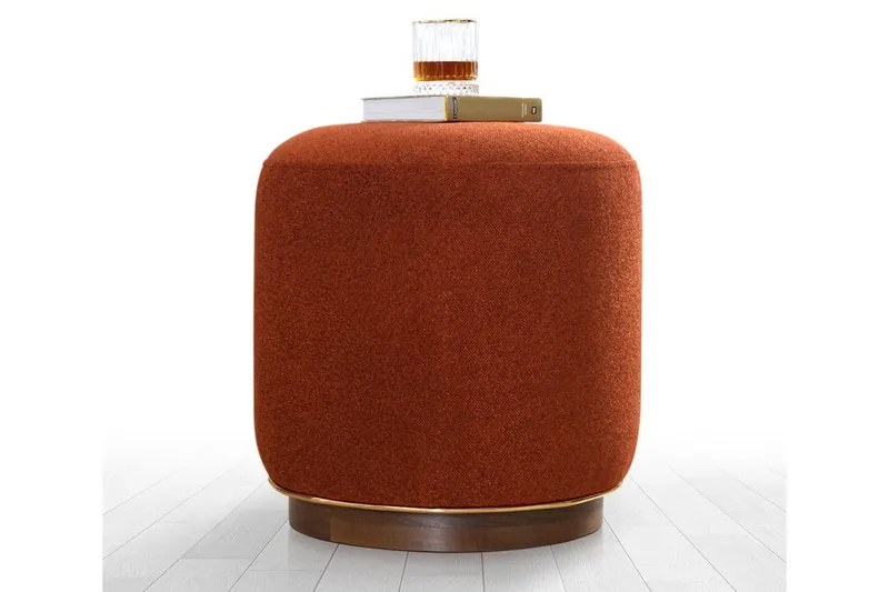 Galena Sittpuff 42 cm, Röd