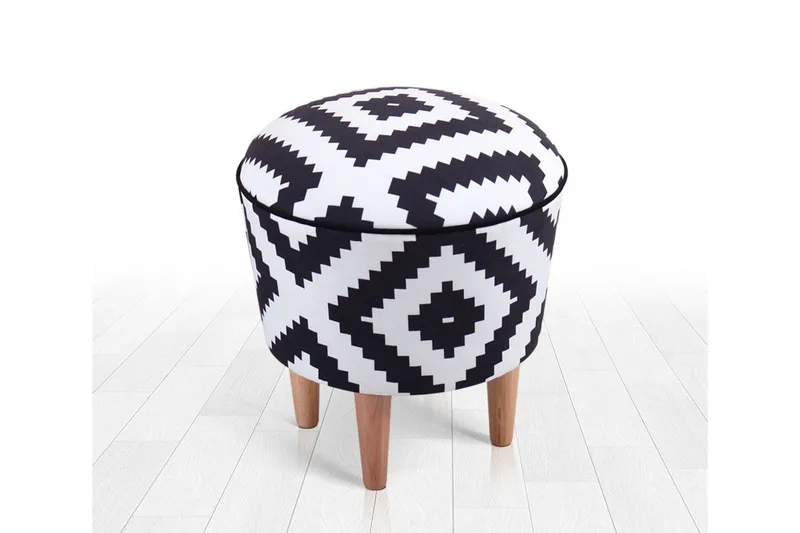 Galesburg Sittpuff 42 cm - Svart - Möbler - Vardagsrum - Stolar & sittmöbler - Sittpuff