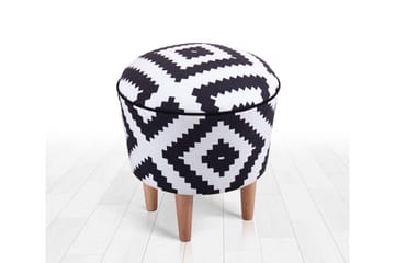 Galesburg Sittpuff 42 cm - Svart - Möbler - Vardagsrum - Stolar & sittmöbler - Sittpuff