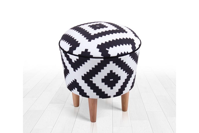 Galesburg Sittpuff 42 cm - Svart - Möbler - Vardagsrum - Stolar & sittmöbler - Sittpuff