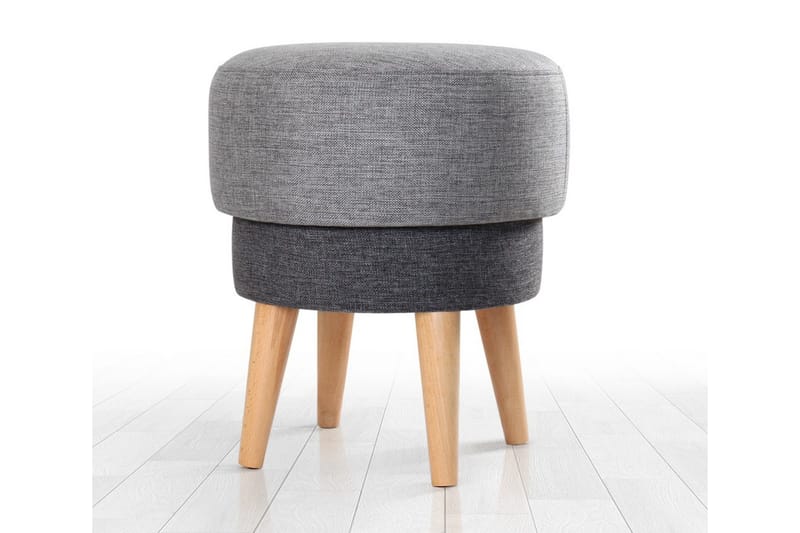 Giovas Sittpuff 47 cm - Grå - Möbler - Vardagsrum - Stolar & sittmöbler - Sittpuff