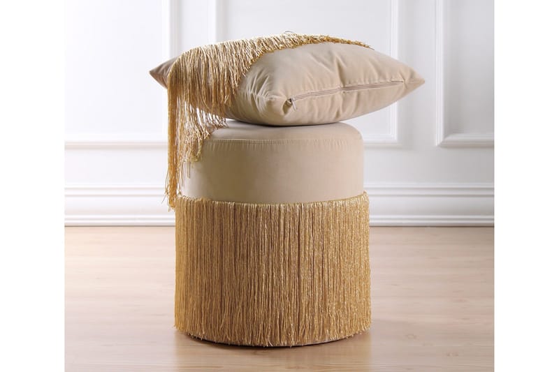 Glassboro Sittpuff 40 cm - Guld - Möbler - Vardagsrum - Stolar & sittmöbler - Sittpuff