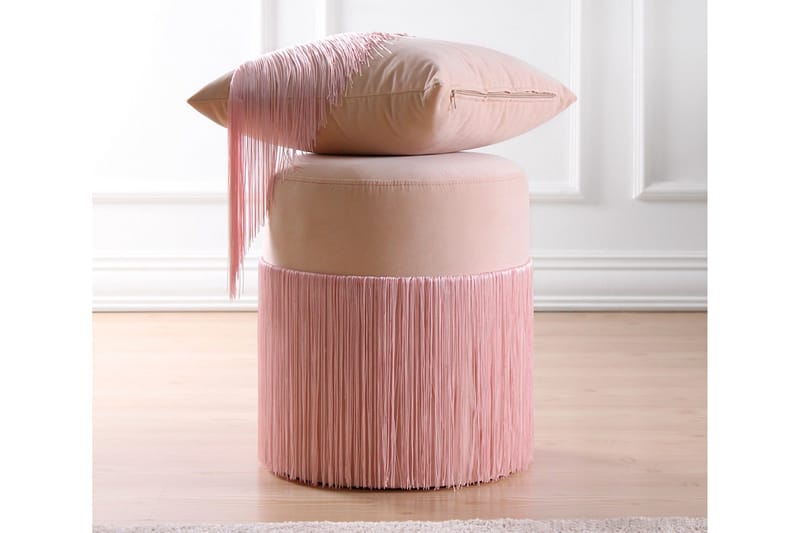 Glassboro Sittpuff 40 cm - Rosa - Möbler - Vardagsrum - Stolar & sittmöbler - Sittpuff