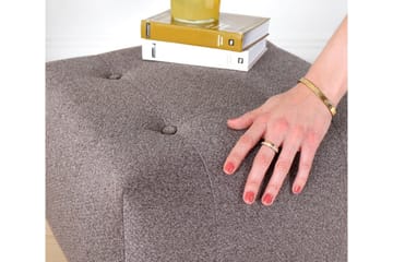 Grants Sittpuff 43 cm - Brun - Möbler - Vardagsrum - Stolar & sittmöbler - Sittpuff
