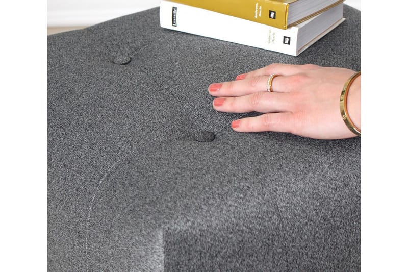 Grants Sittpuff 43 cm - Grå - Möbler - Vardagsrum - Stolar & sittmöbler - Sittpuff