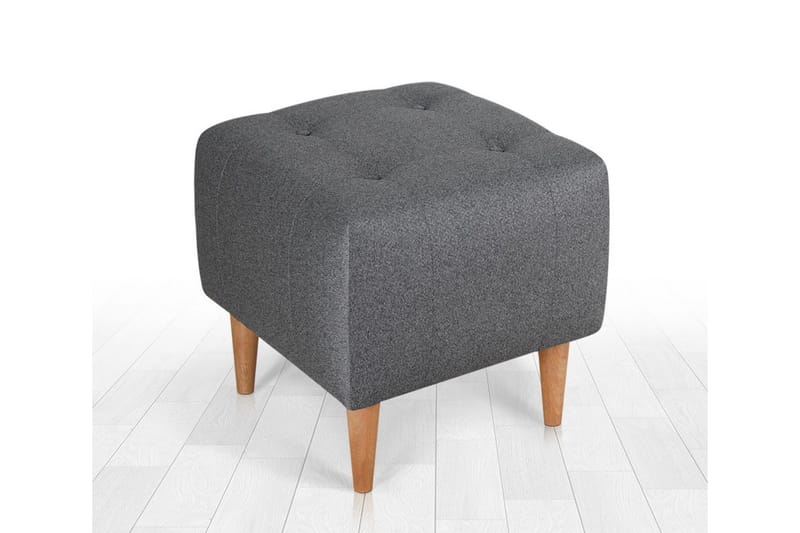 Grants Sittpuff 43 cm, Grå