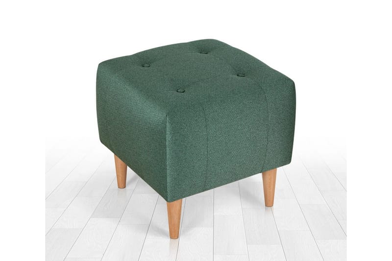 Grants Sittpuff 43 cm - Grön - Möbler - Vardagsrum - Stolar & sittmöbler - Sittpuff