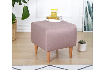 Grants Sittpuff 43 cm - Rosa - Möbler - Vardagsrum - Stolar & sittmöbler - Sittpuff