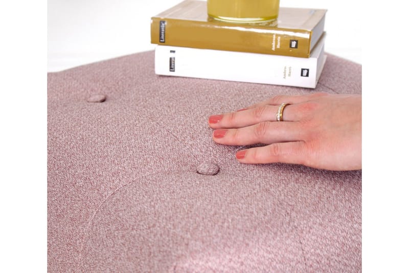Grants Sittpuff 43 cm - Rosa - Möbler - Vardagsrum - Stolar & sittmöbler - Sittpuff